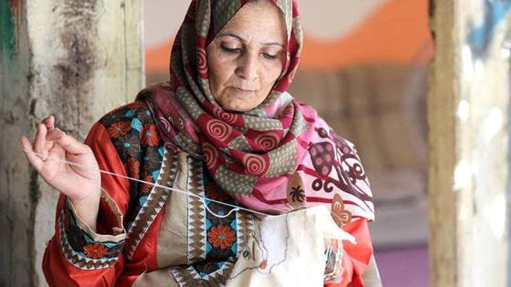 パレスチナ刺繍の魅力を伝えたい！ガザ難民女性300人の誇りを