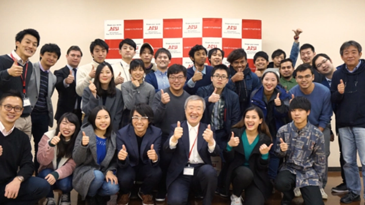 出口治明学長直轄"APU起業部" 若手起業家育成にご支援を。