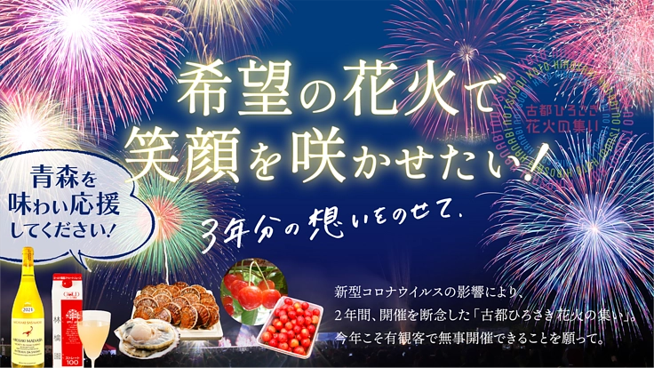 希望の花火で笑顔を咲かせたい！～3年分の想いをのせて～