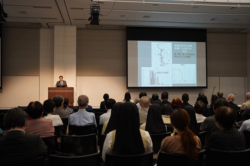 「原爆復興80周年記念講演会」を開催しました