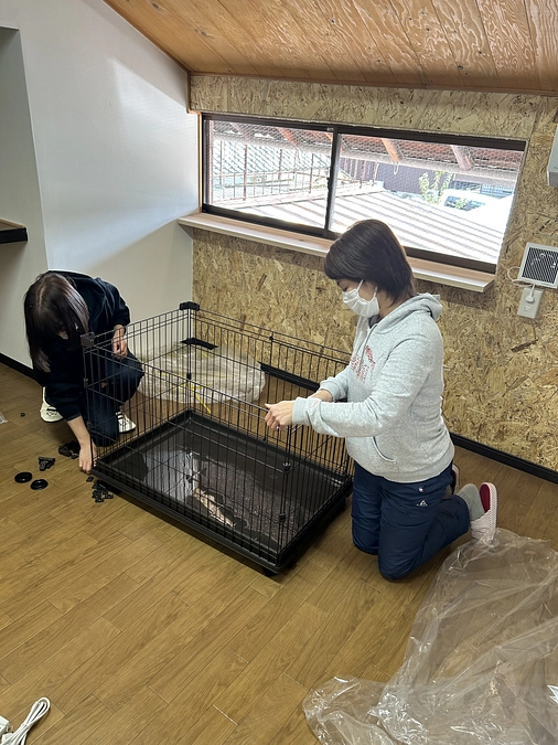 掃除、片付けしながら皆んなでワクワク