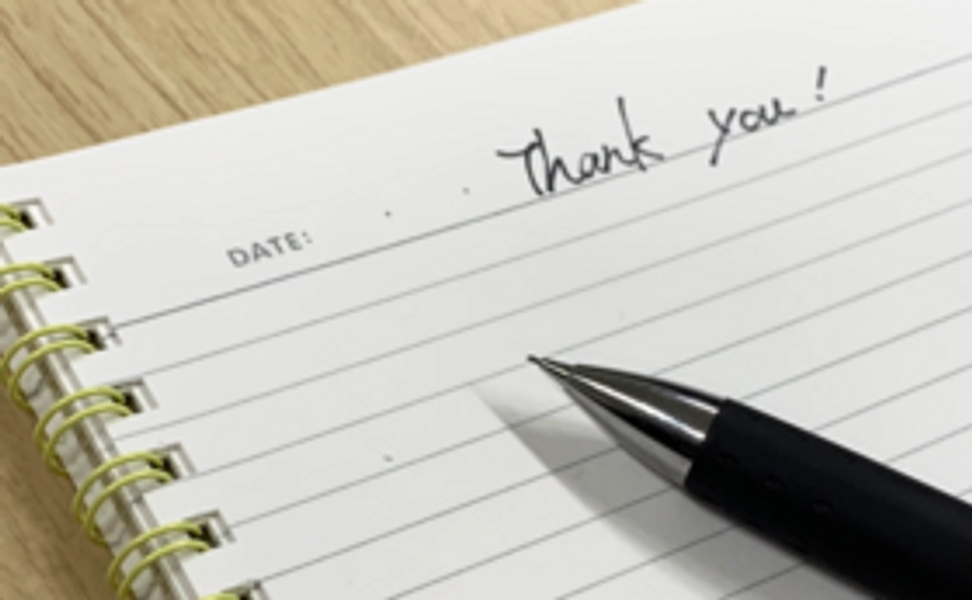 お礼のお手紙【Thanks‼】