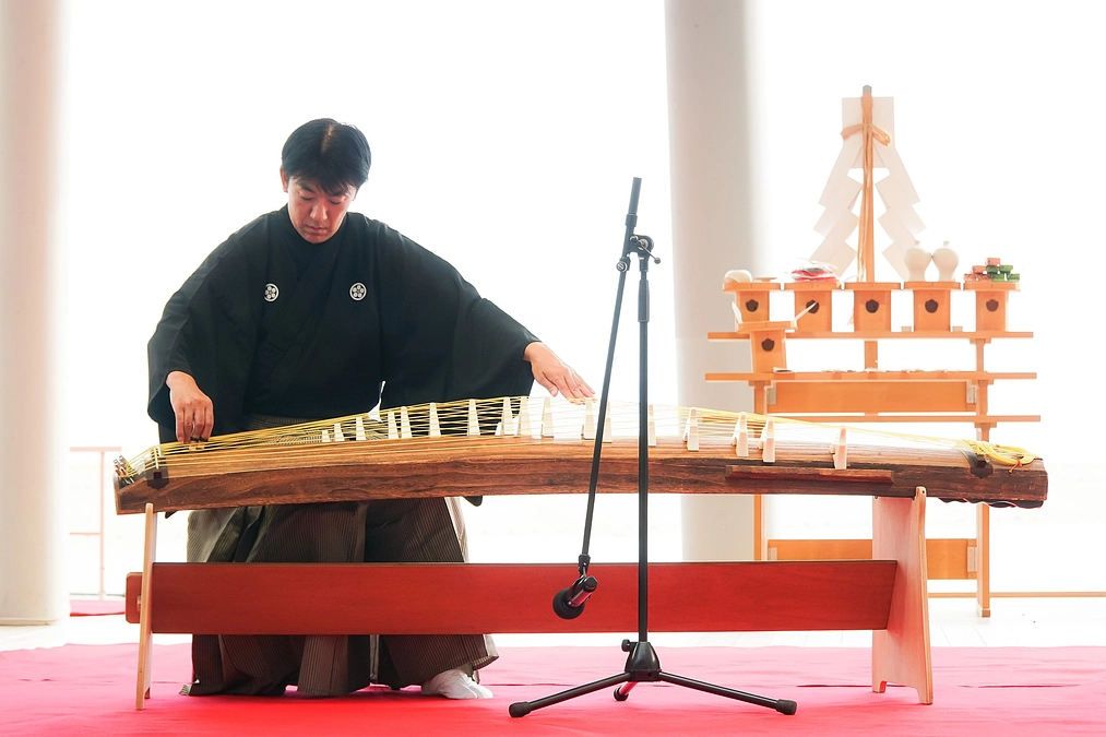 2025年日本国際博覧会（大阪万博）関蝉丸神社活動報告②　【芸能奉納の様子】