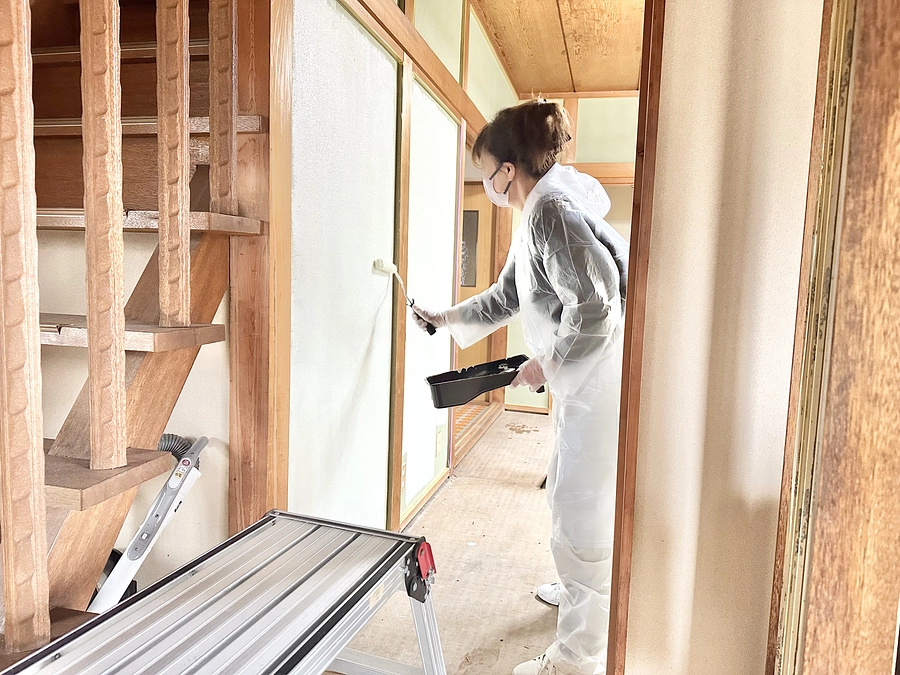 リフォーム始まってます