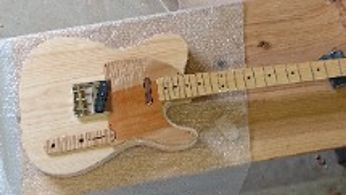 【ギター製作】完成までもうすこし！