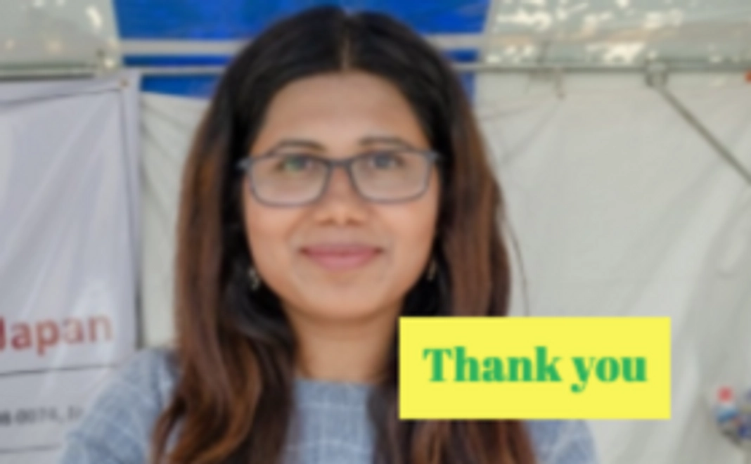 サンクスメールをお送りします。