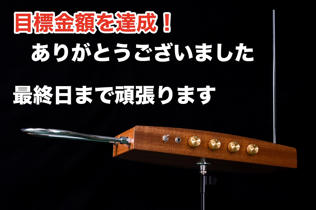 プロジェクト成立となりました！ありがとうございました。