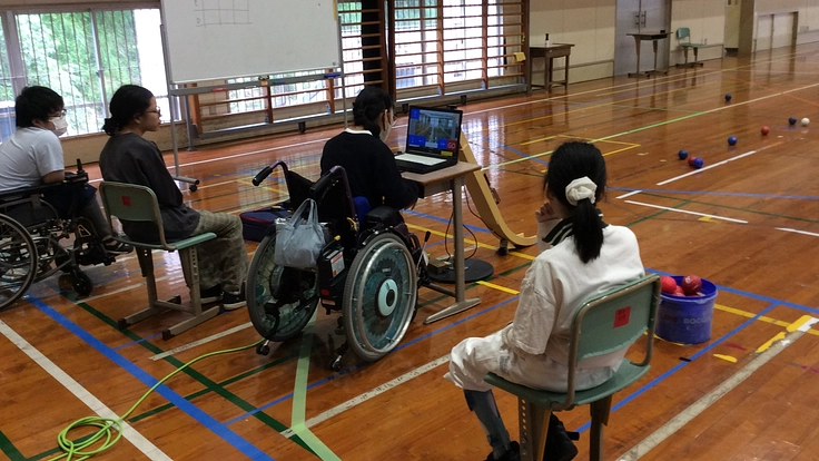 「肢体不自由があっても、思いっきりスポーツをエンジョイしたい！！」