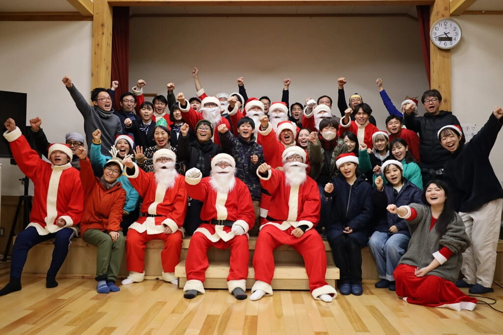 チャリティーサンタと能登でサンタ活動実施！