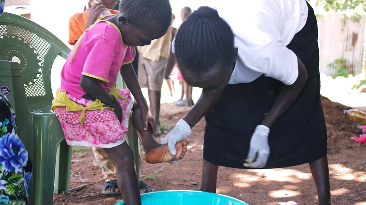 顧みられない病「スナノミ症」に苦しむケニアの子ども達を救いたい！