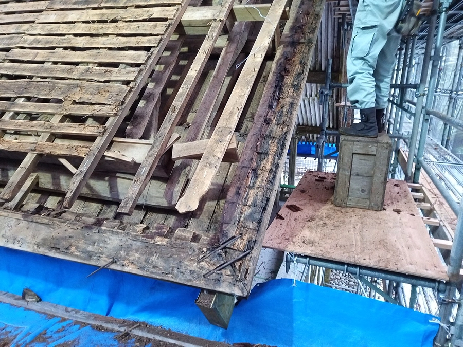 屋根修復工事について④