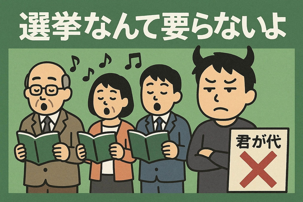 note 毎日投稿29日目：選挙なんて要らないよ その２９（君が代❓）