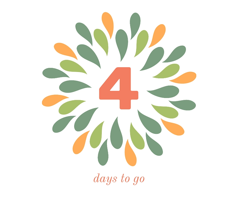 残すところあと4日！