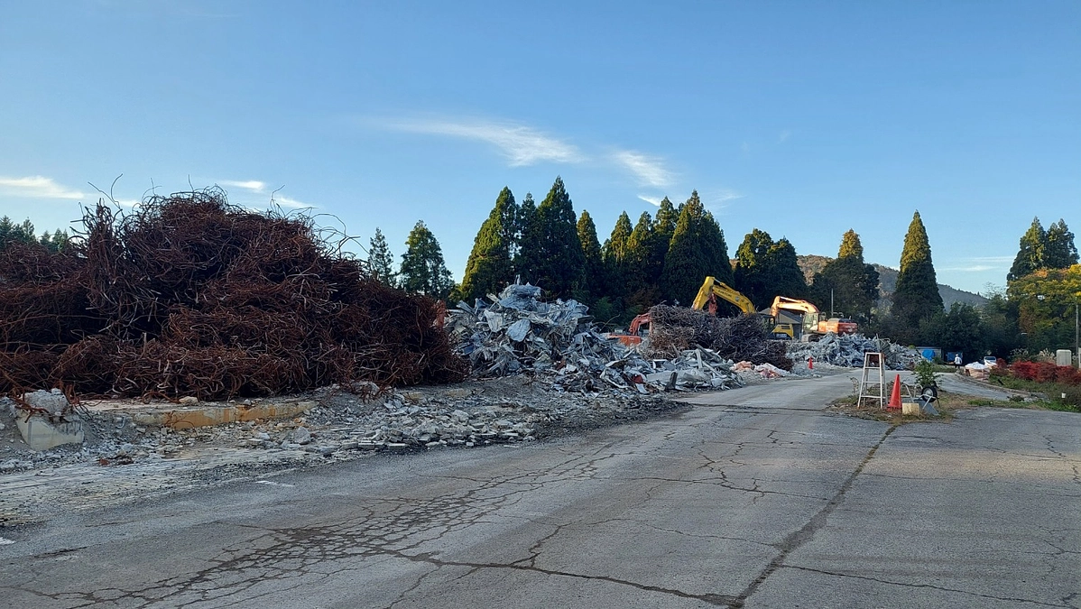 11月の解体風景　今月こそラストスパート　あと少し・・・