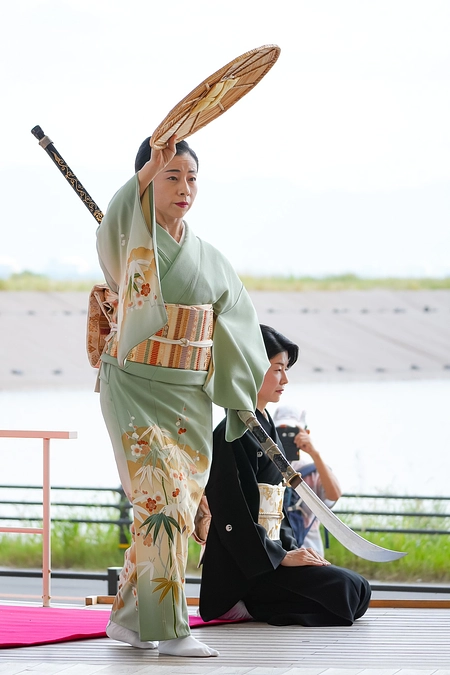 2025年日本国際博覧会（大阪万博）関蝉丸神社活動報告②　【芸能奉納の様子】