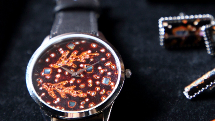 腕時計とのコラボで、若狭塗の新しい世界を拓く