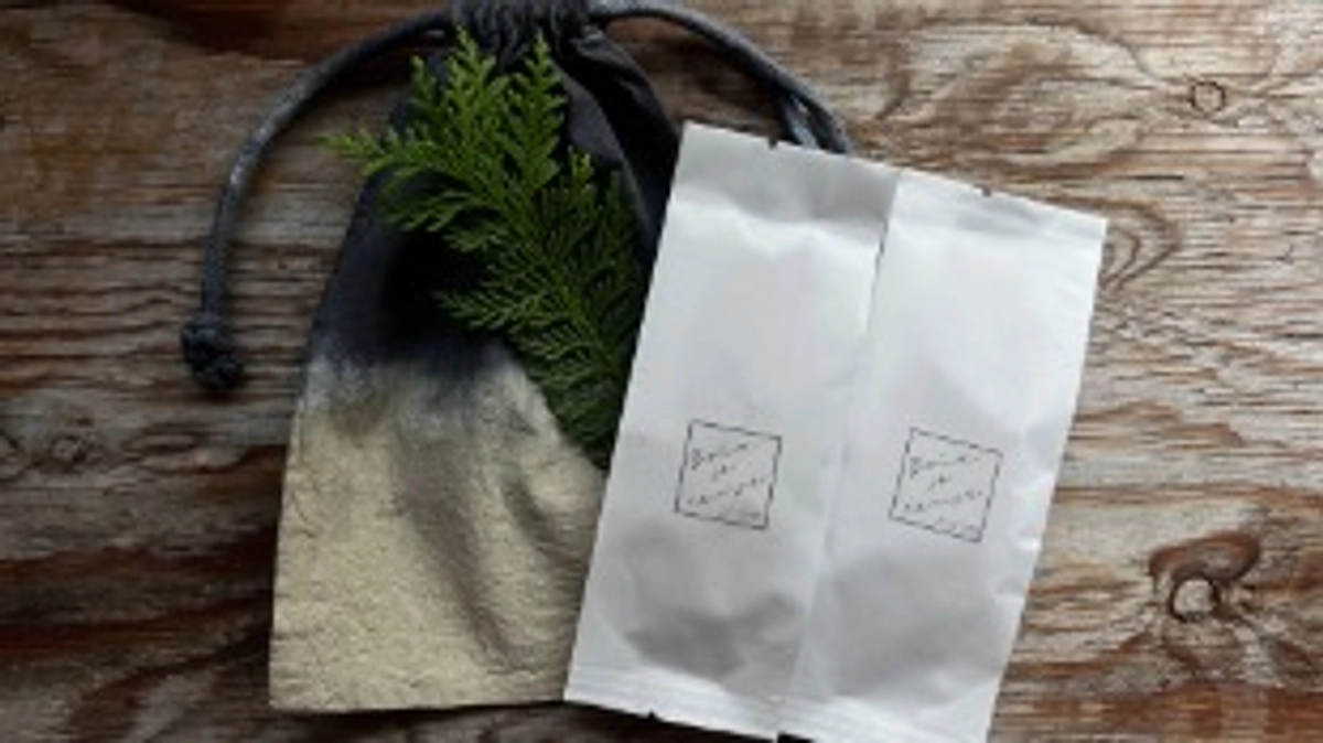 リターン発送　酒粕クラッカー&巾着袋