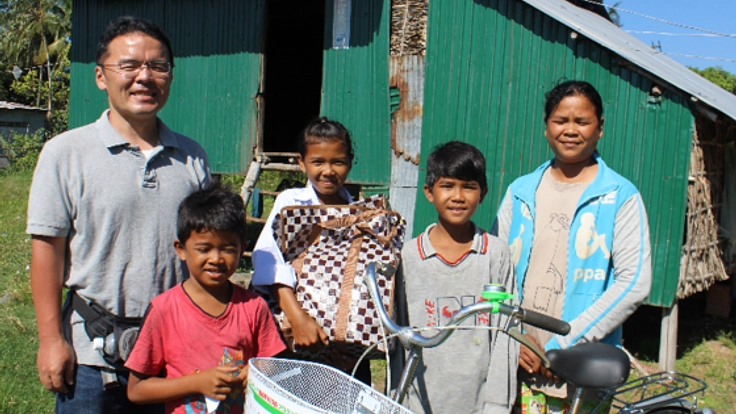 教育のチャンスを守る。カンボジアの子ども達に通学用自転車を！