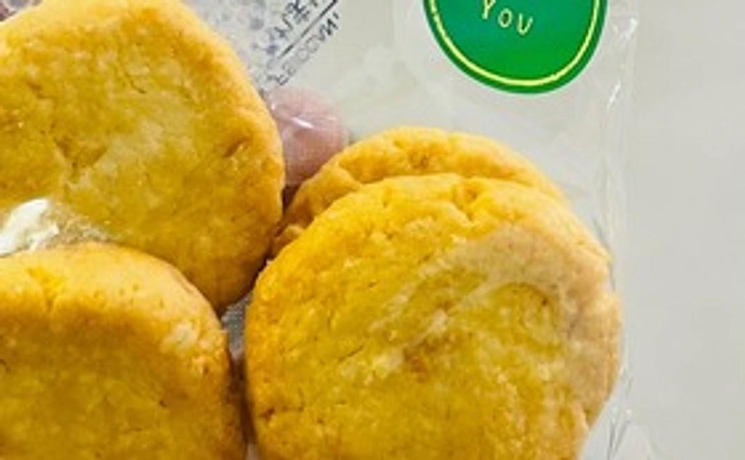 施設の方々が作っているお菓子1袋