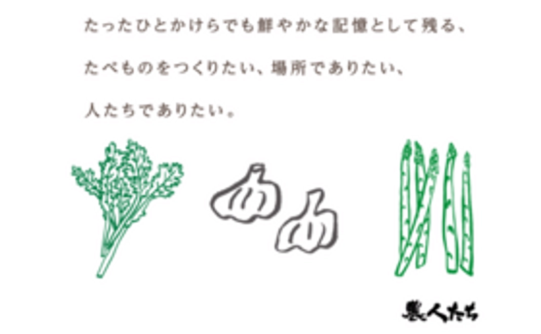 農人たち季節の野菜セット（月１回、２ヶ月間）