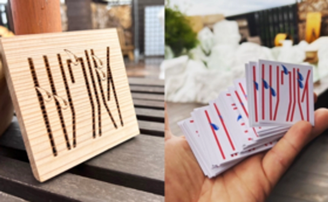 グッズ応援｜コースター＆ステッカー×2