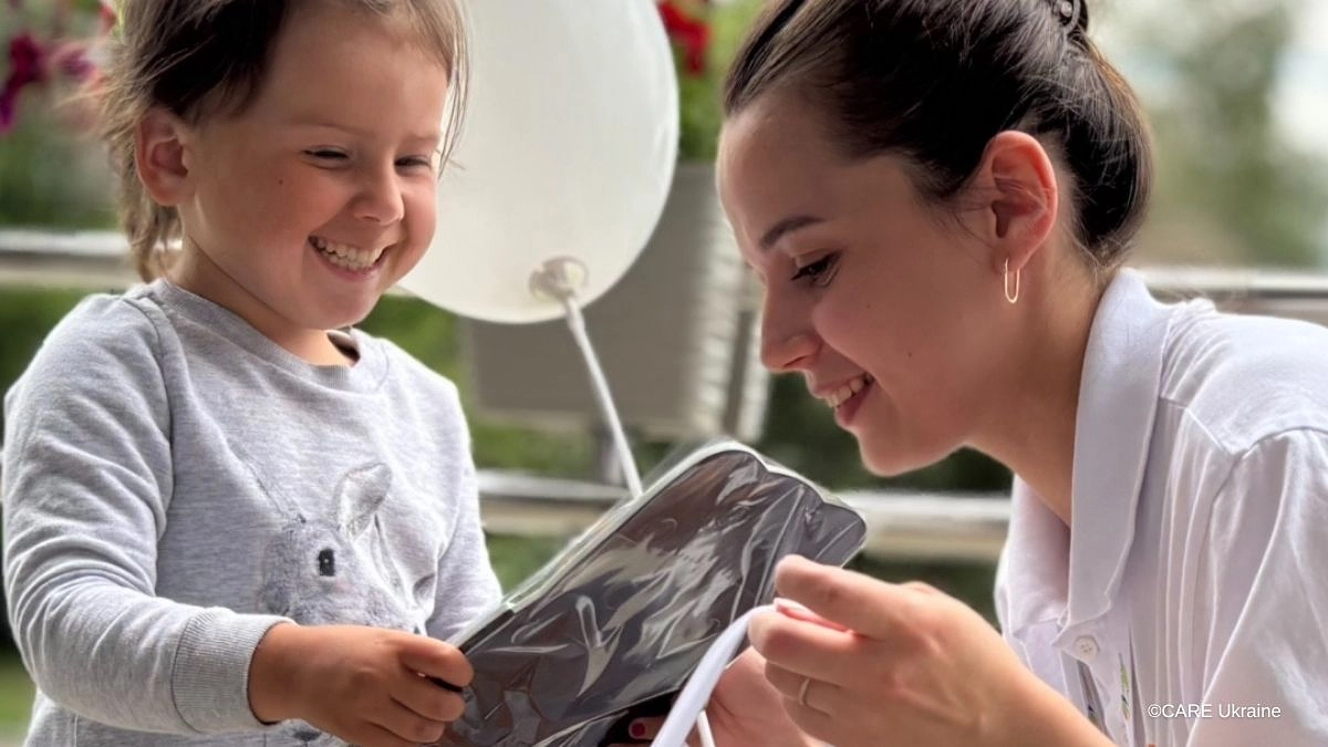 日本からのご寄付をウクライナの最前線のこどもたちに届けました