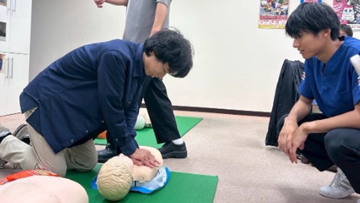 先日に続いて、BLS普及員の講習を受講しました！