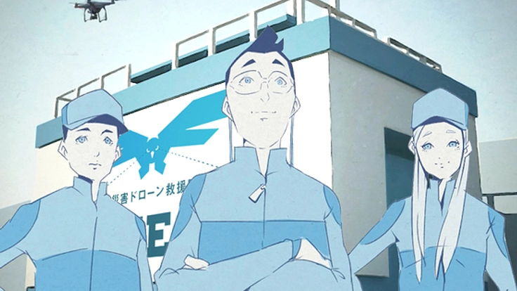 ドローンで災害地を救え！世界初の救援隊「DRONE BIRD」始動