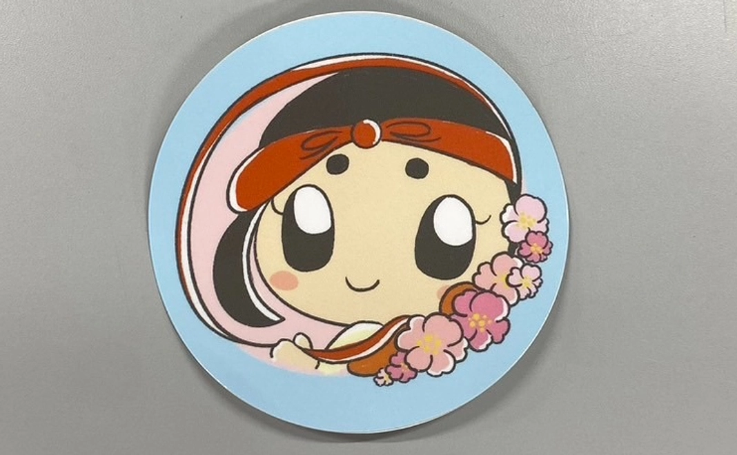 お礼状と「東城お通り限定シール」