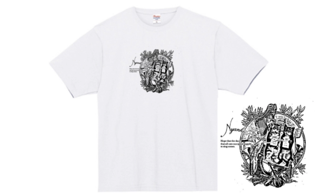 【★3/12NEW】1万2千円｜グラフィックデザイナー・NATSUKIさんのオリジナルのTシャツコース