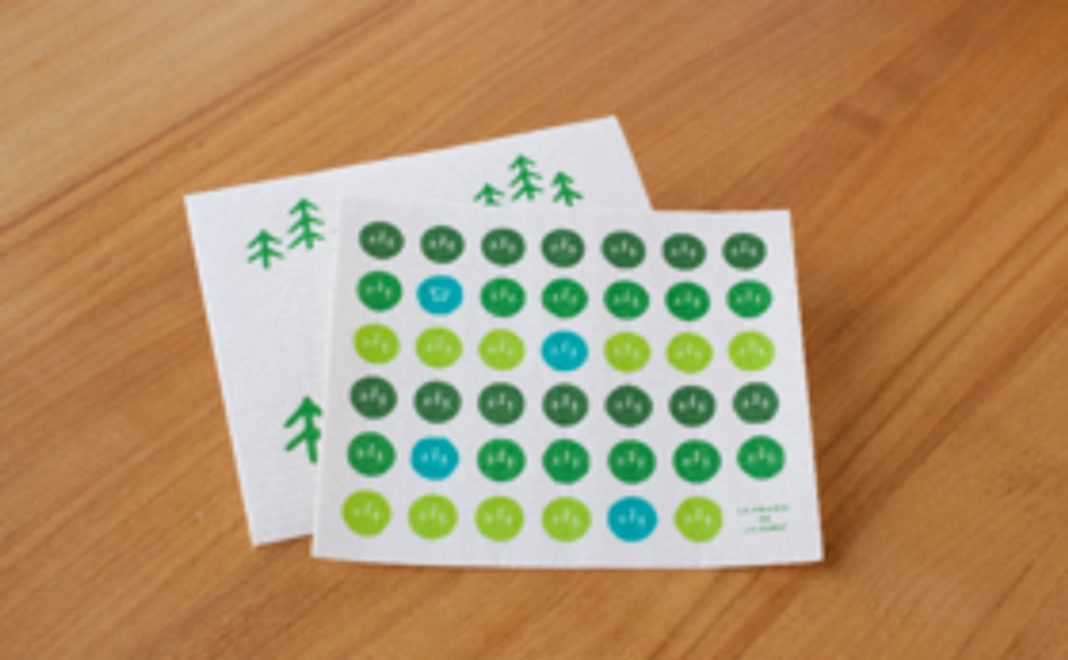 サンクスレターと牧場のキッチンワイプ