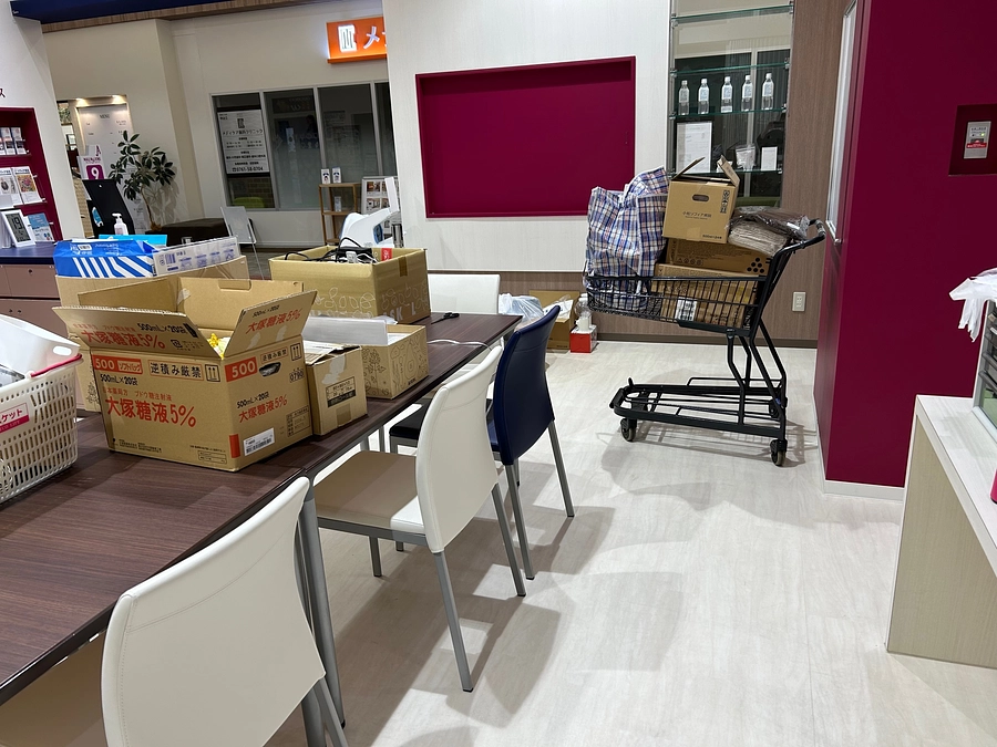 いよいよ拡張工事が始まります。