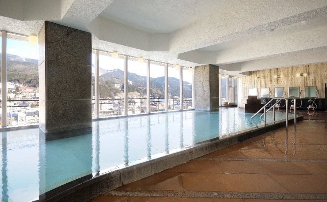 水明館日帰り温泉入浴と、掬水荘拝観プラン