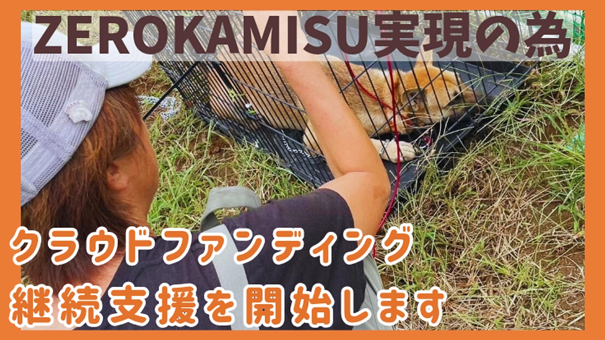 クラウドファンディング継続支援~ZERO KAMISU達成の為~