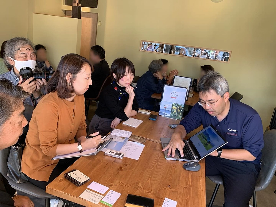 大手農業開発メーカーK社様と開発中の農業機械のテスト操作を行いました🍋