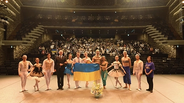 ウクライナの平和を願って。チャリティーバレエ公演を行いたい！ のトップ画像