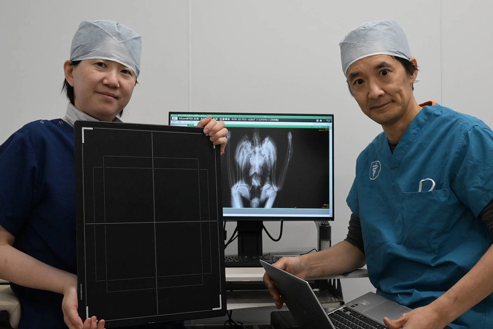 昨年のクラウドファンディングで得た資金でレントゲン読み取り機を更新できました！