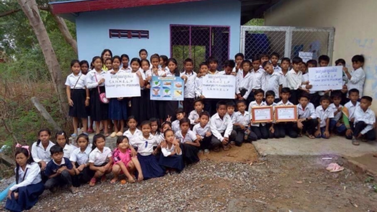 カンボジアの小学校に清潔なトイレをプレゼントしたい！