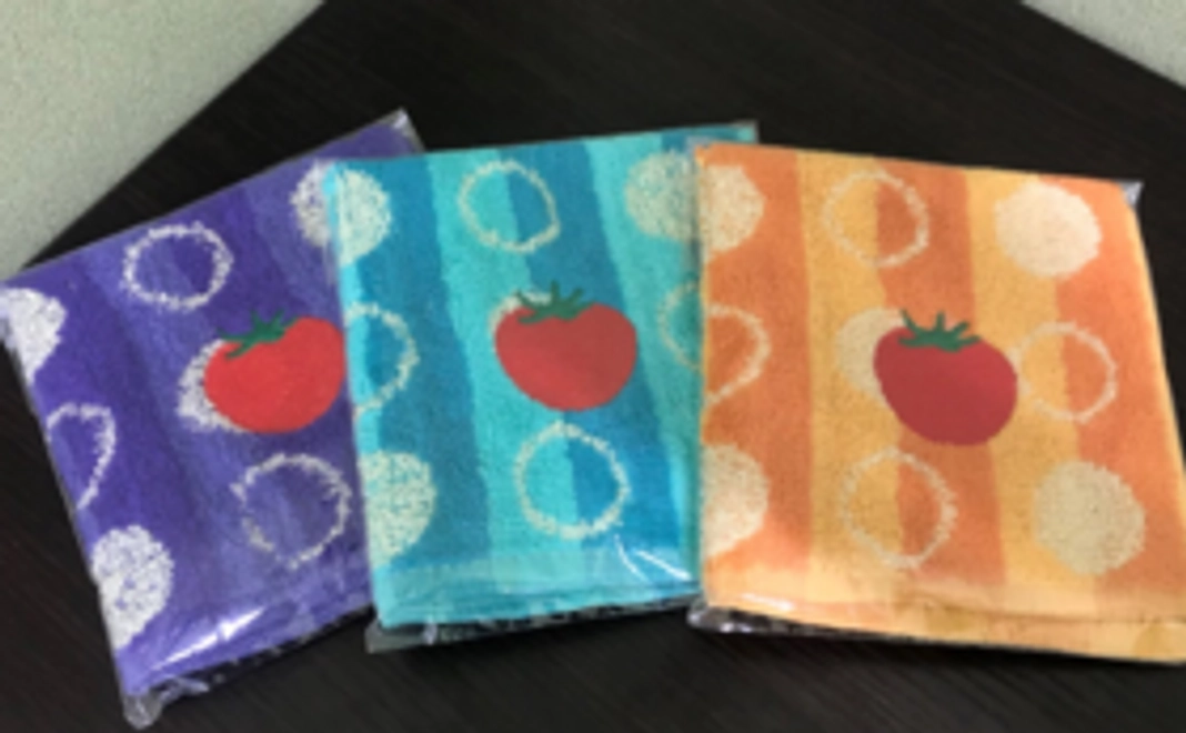 【手作り】オリジナル刺繍入りハンカチタオル