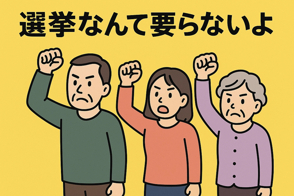 note 毎日投稿10日目：選挙なんて要らないよ その１０（反日❓）