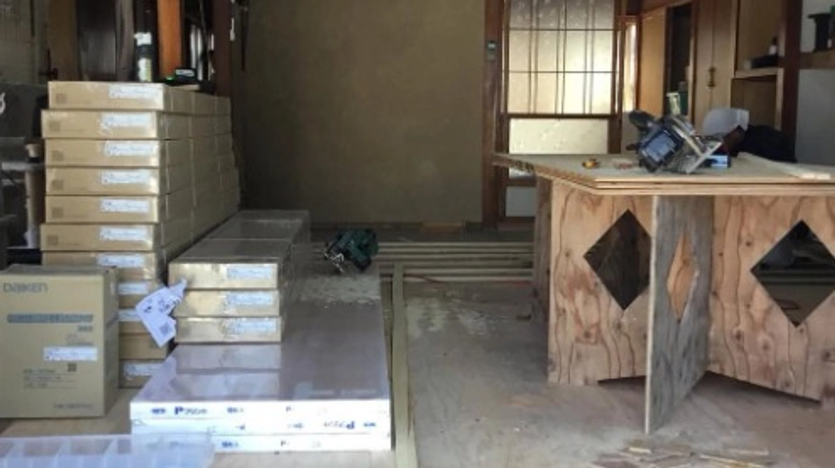 保護猫ボランティア　猫にゃんズ　リフォーム進行中！