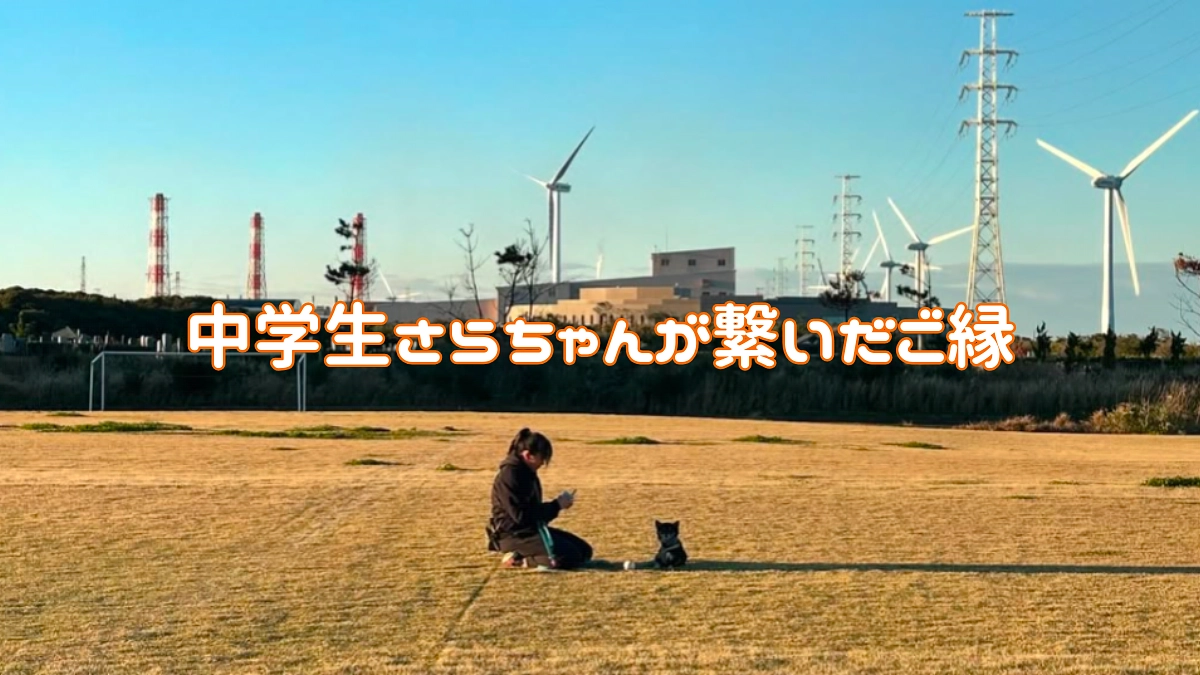 【中学生のさらちゃんが繋いだご縁】 強い思いに覚悟を決めたお母さんと全力でサポートする代表