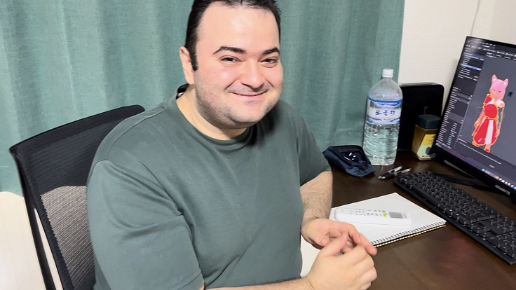 日本のゲームに憧れたシリアの少年、日本でゲームを作り、世界へ挑戦！
