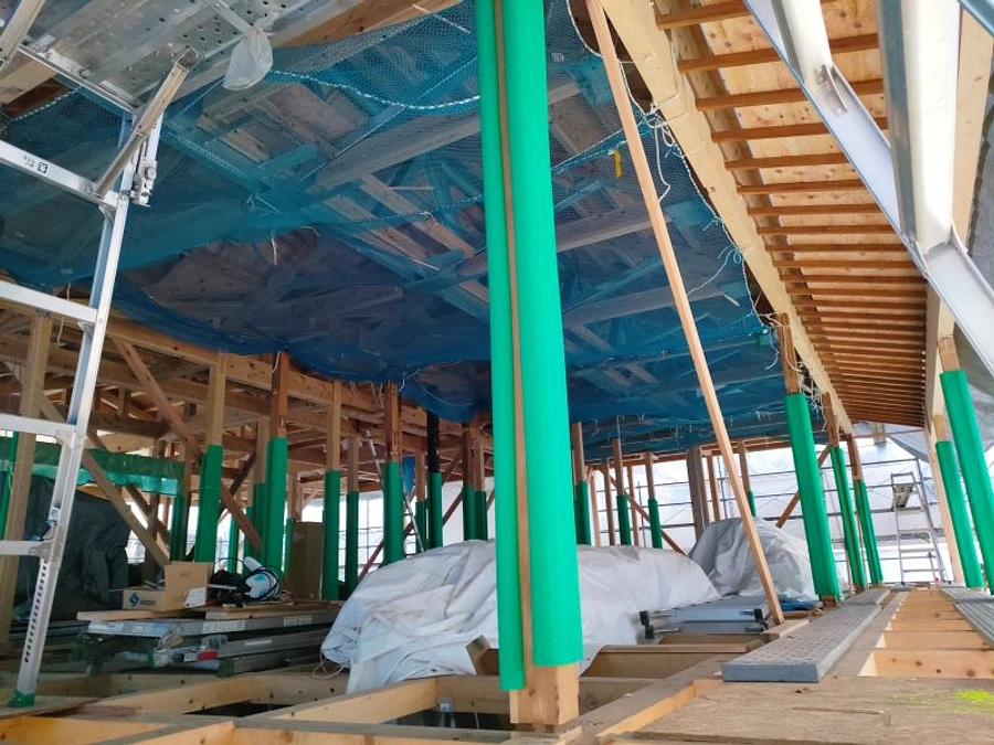 上棟式を執り行いました