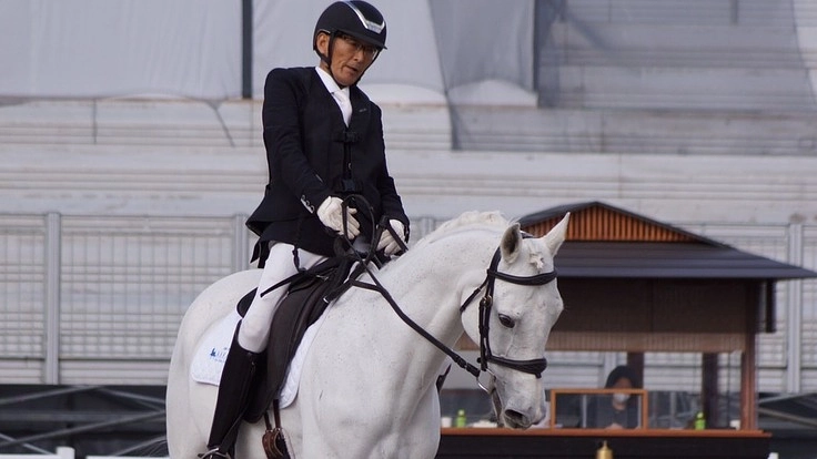 難病と向き合いながらパラ馬術競技でパリパラリンピックをめざします