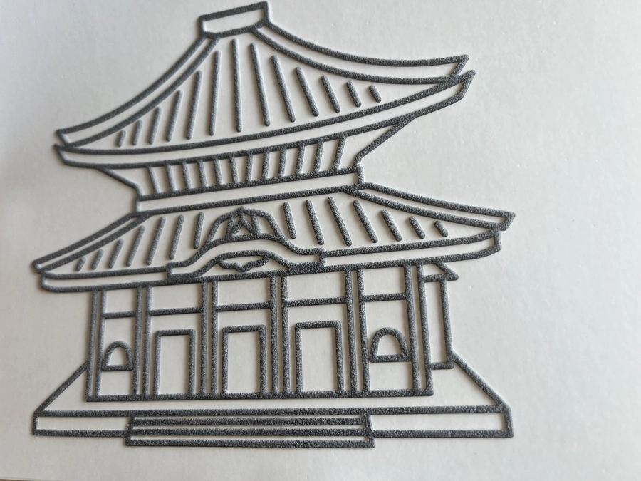 さわる図入り！記念冊子