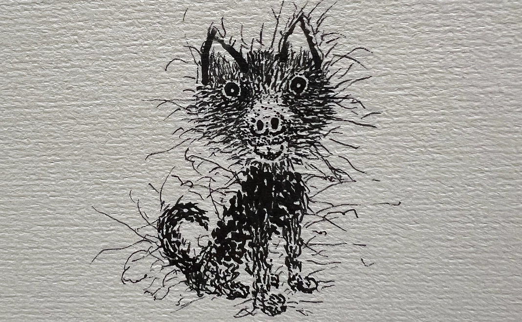 やけんとあったかいおうちのオリジナル原画