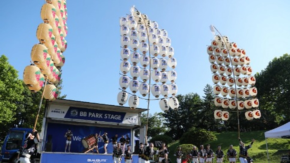 クラブオリジナル竿燈完成&秋田竿燈まつり参加のお知らせ