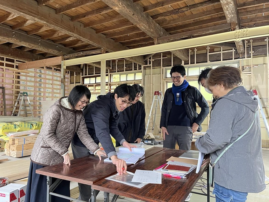 「農協さん」の修繕と改修工事が進んでいます！