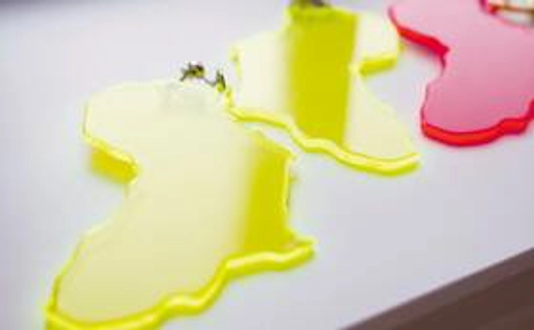 感謝のメール＆アフリカ大陸キーホルダー